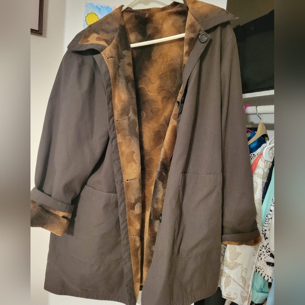 Ladies reversible jacket